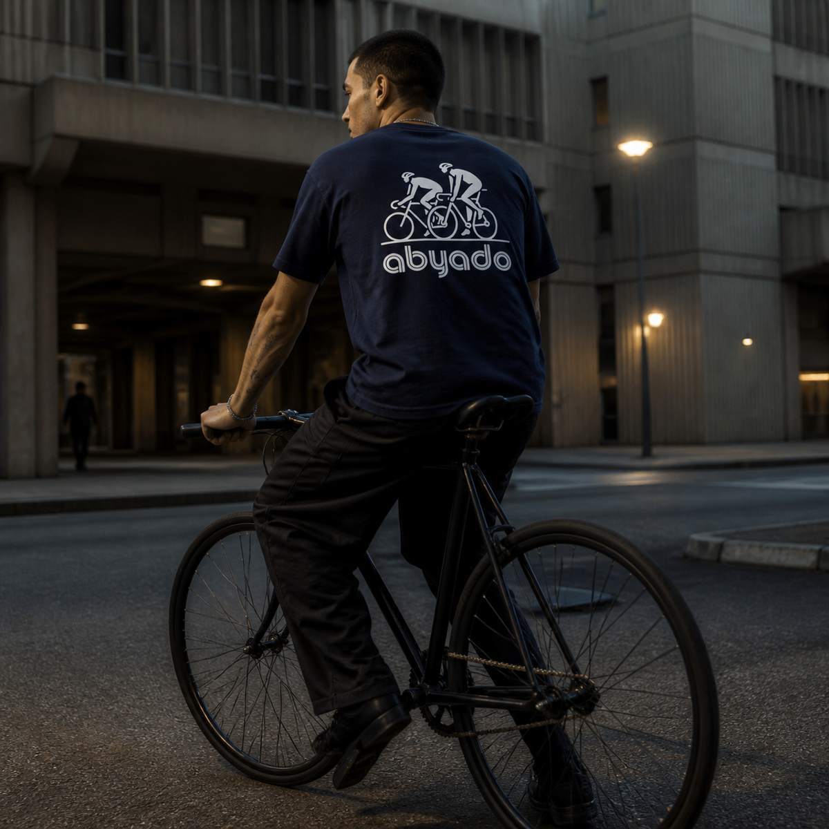 Cycles Tee lifestyle — Navy