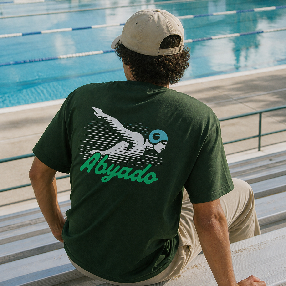 lifestyle | FTW Tee Forest Green — back graphic