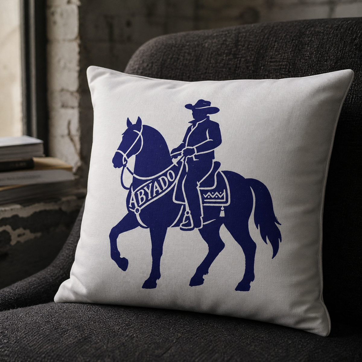 Lifestyle | Marston Pillow | chair close-up fabric detail