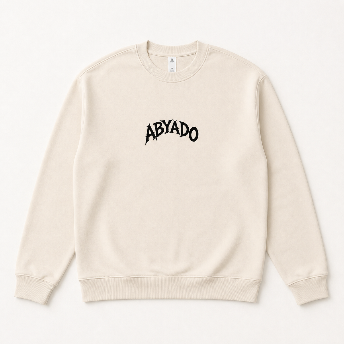 Out Of Place sweatshirt Bone front detail