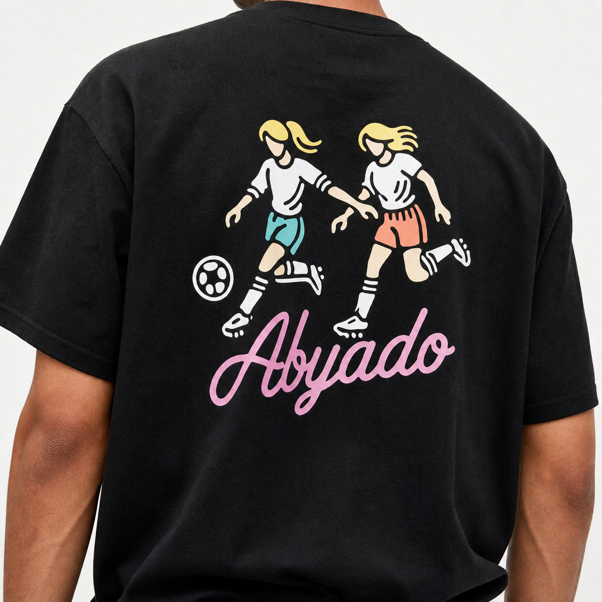 lifestyle | Penalties Tee | Black back graphic detail