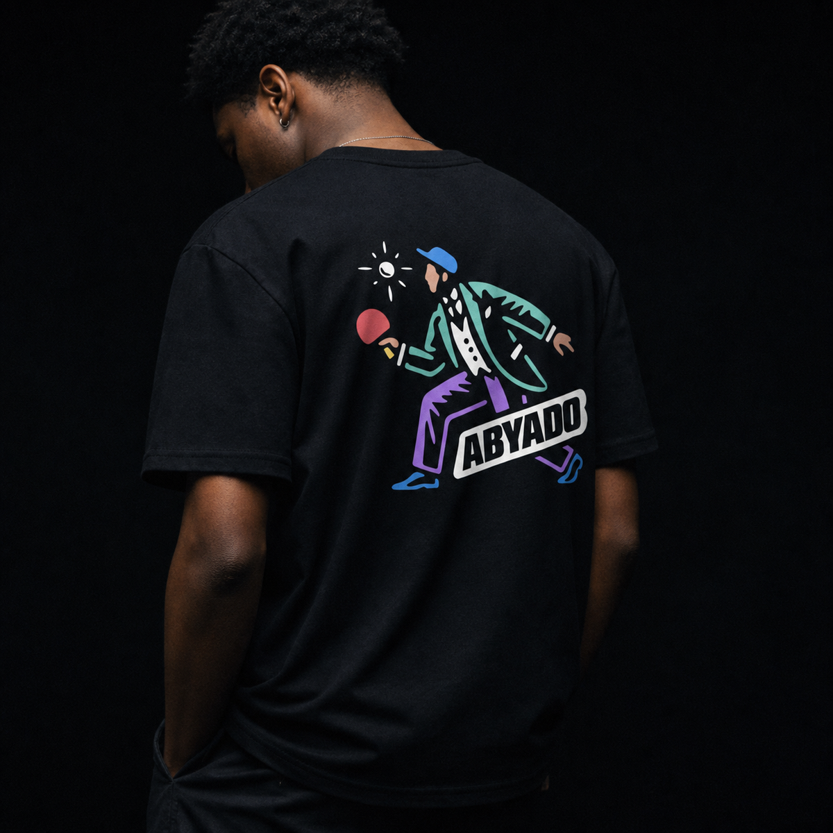 Ping Tee lifestyle 1 — back graphic — 1:1